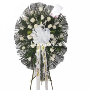 Corona Fúnebre Pequeña Económica