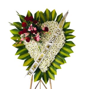 Arreglos Fúnebres En Corazón