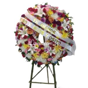 Corona Fúnebre Redonda