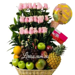Rosas con Frutas