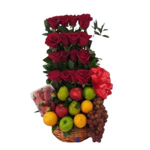 Ramo Temático de Flores y Frutas