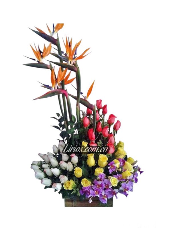Arreglo floral surtido floristerías en cali