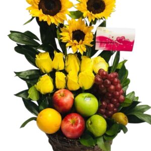 Arreglo Flores Frutas Recuperación en Cali