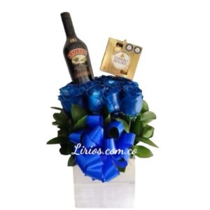 Ramo Flores Azules Cali