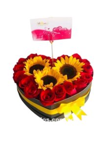 Flores en Cali Rosas y Girasoles