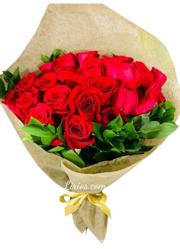 Elegante Bouquet 24 Rosas