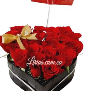 Corazón Rosas Económico