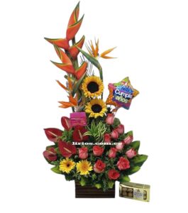 Ramo De Flores Surtidas entregas en cali