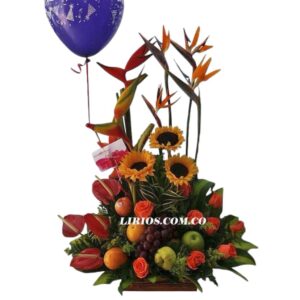 Arreglo Floral Frutero envíos en cali