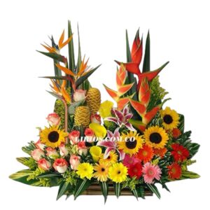 Arreglo imponente floristería en cali