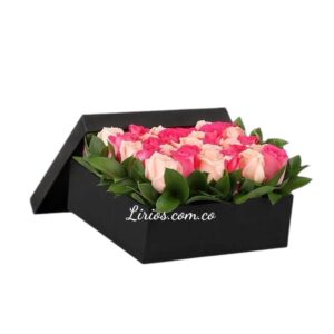 Caja De Rosas Surtidas domicilio en cali