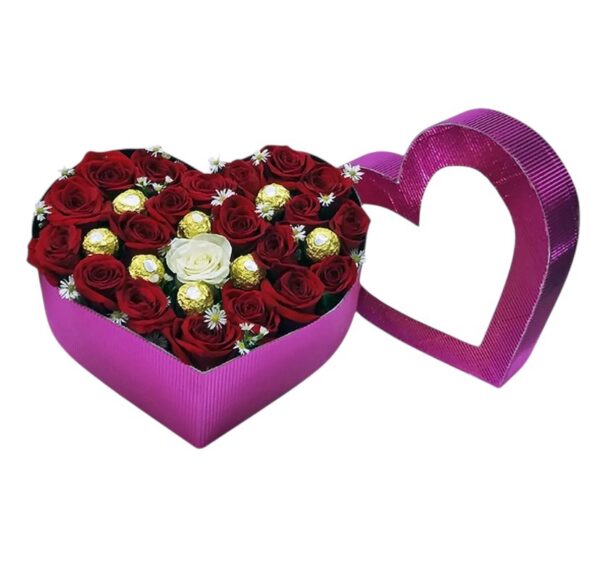 Flores Norte Cali Corazón de Rosas