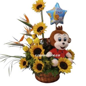 girasoles Ramos elegantes floristería en cali