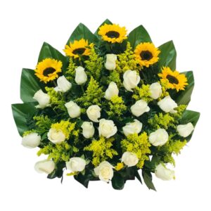 Abanico Fúnebre Cali Girasoles