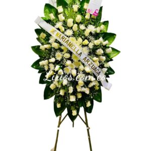 Corona de Flores Naturales Funerales