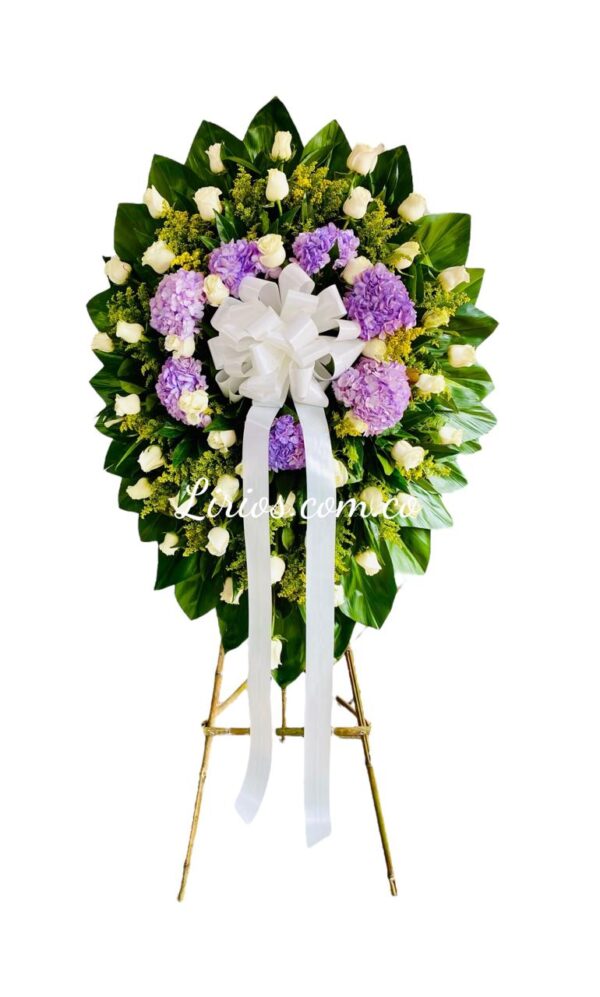 Ramo Corona Fúnebre Hortensia