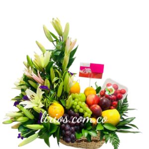 Frutero con Lirios Cali